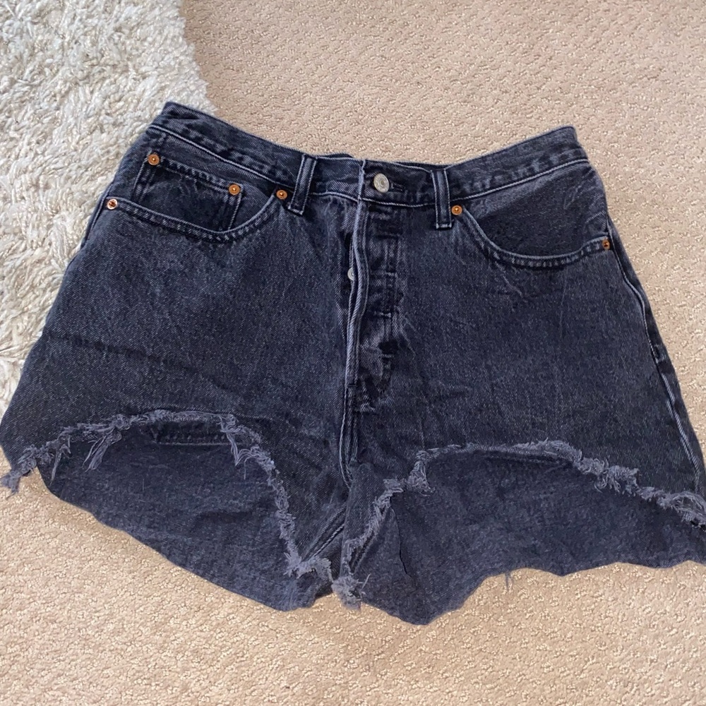High rise shorts